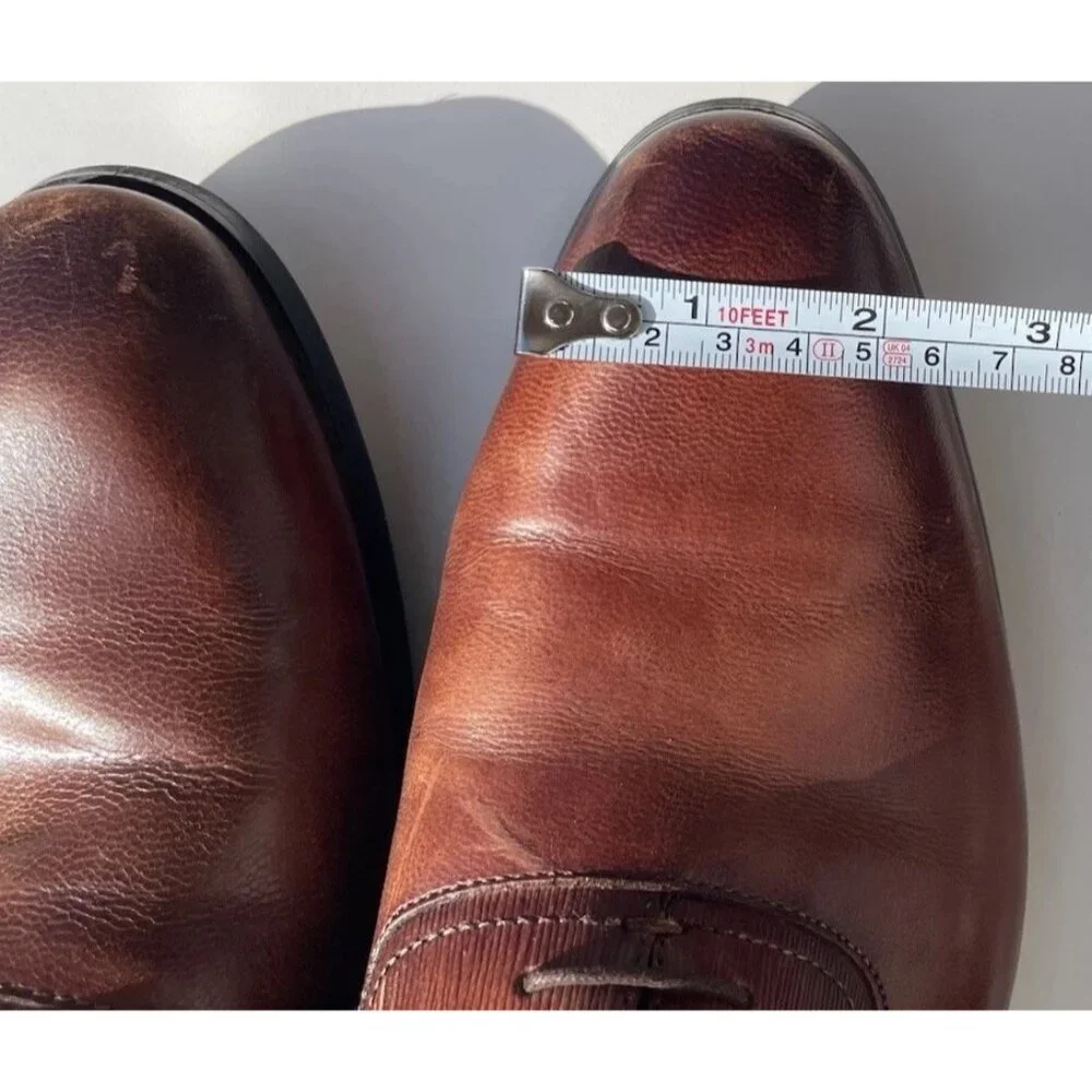 ALDO Men’s shoes Size 8 Brown Laced Leather Formal Dress Shoes